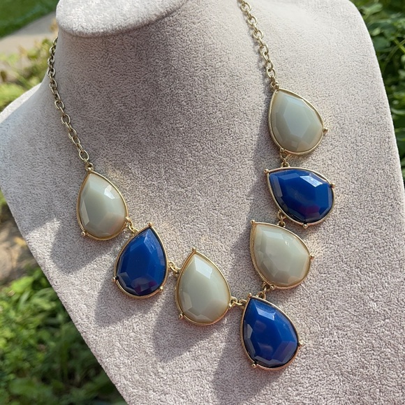 Blue Gem Stone Necklace - Picture 2 of 12